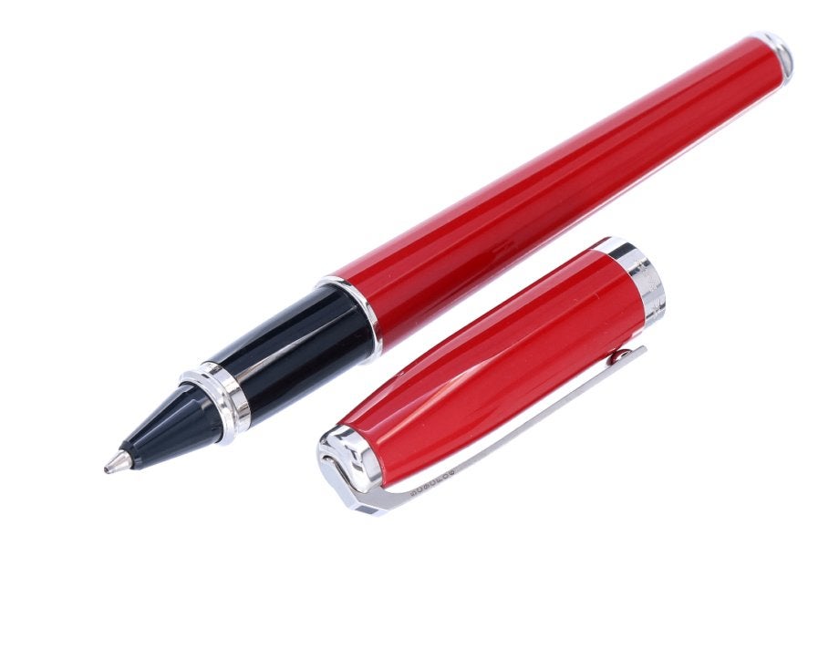 S.T. Dupont Fidelio Red Rollerball Pen, Overige merken, Balpen, Ophalen of Verzenden, Zo goed als nieuw