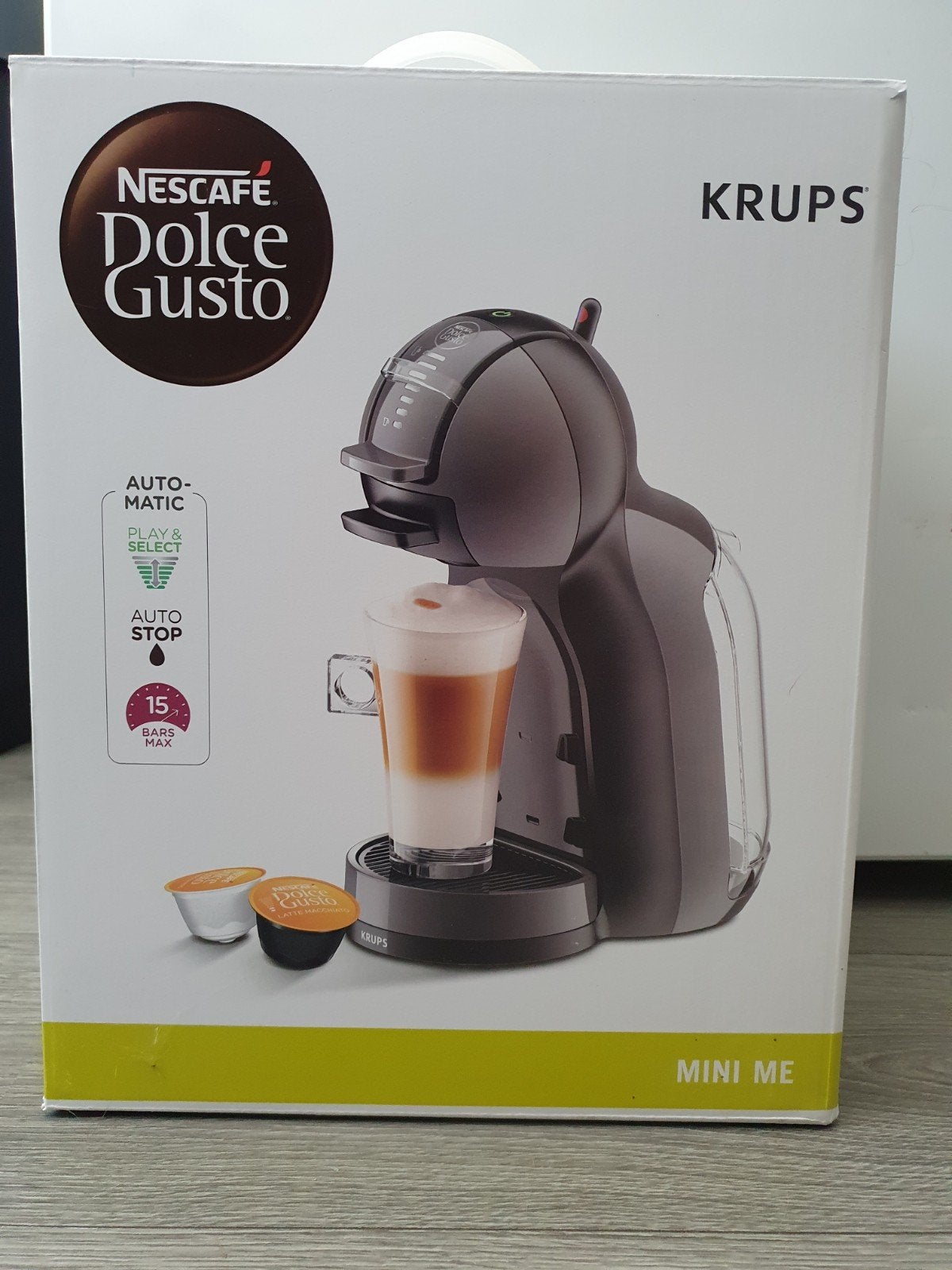 Nescafé Dolce Gusto Krups Mini Me Koffiezetapparaat, Koffiemachine, Ophalen of Verzenden, 1 kopje, Koffiepads en cups