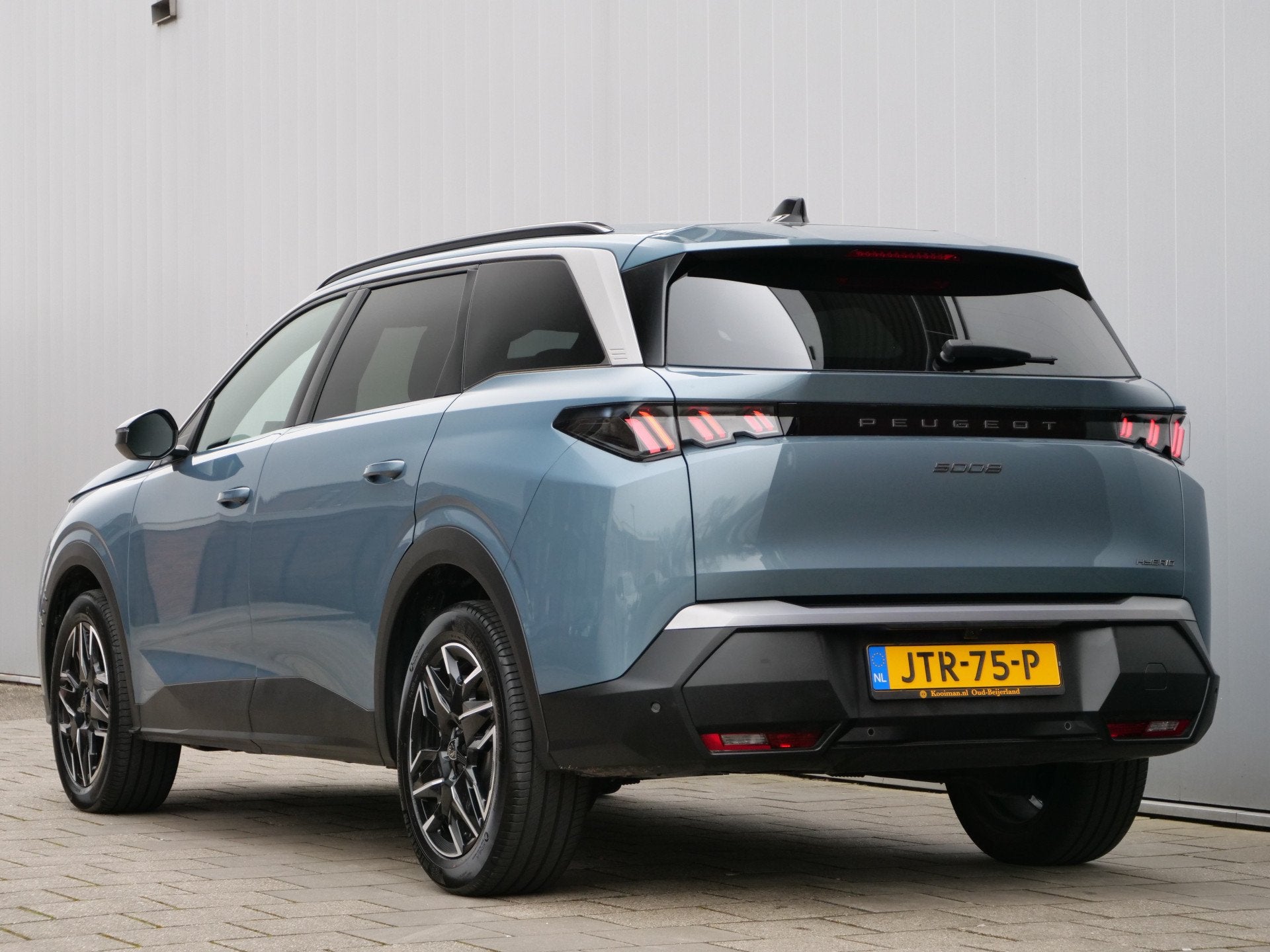 Peugeot 5008 1.2 Hybrid 136 Pk Allure 7 persoons Automaat Ca, Auto's, Peugeot, 136 pk, 1199 cc, Blauw, Bedrijf