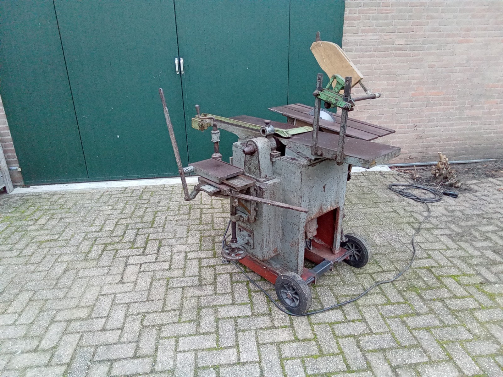 Houtbewerkingsmachine 3 in 1, Ophalen, Gebruikt