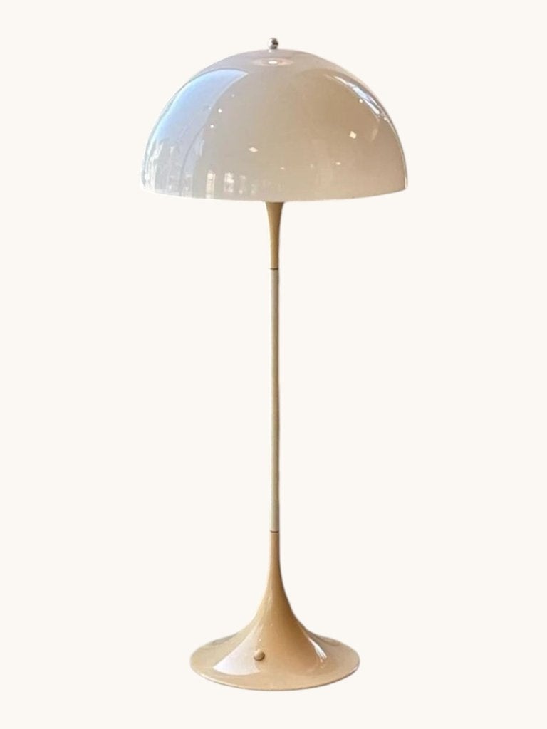 Originele Verner Panton Panthella vloerlamp in roomwit, Ophalen, -, -, -