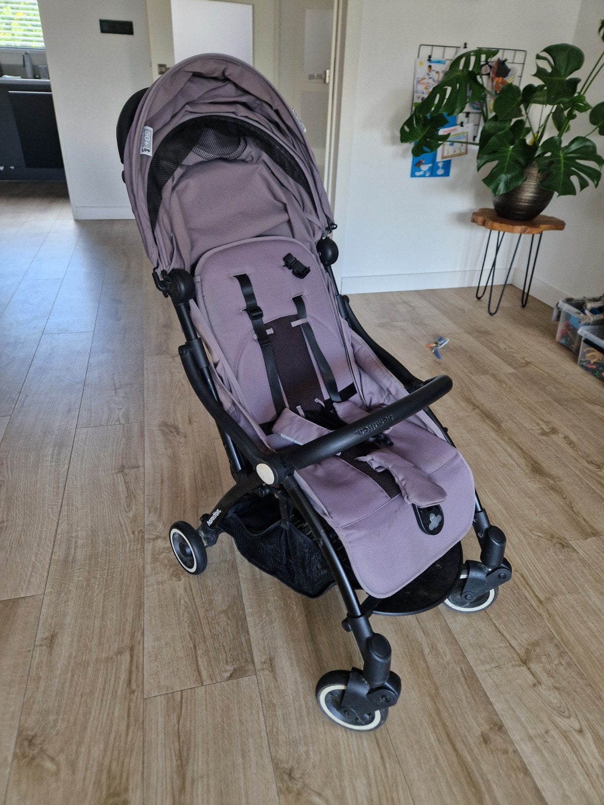 Hamilton buggy grijs, Ophalen, Gebruikt, Overige merken, Verstelbare rugleuning