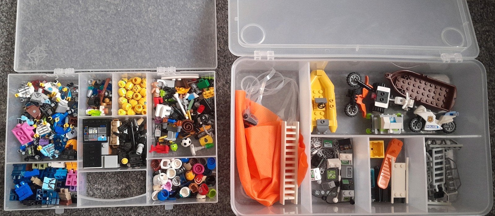 2 dozen vol LEGO schatten, Lego, Overige typen, Ophalen of Verzenden, Inclusief minifiguren