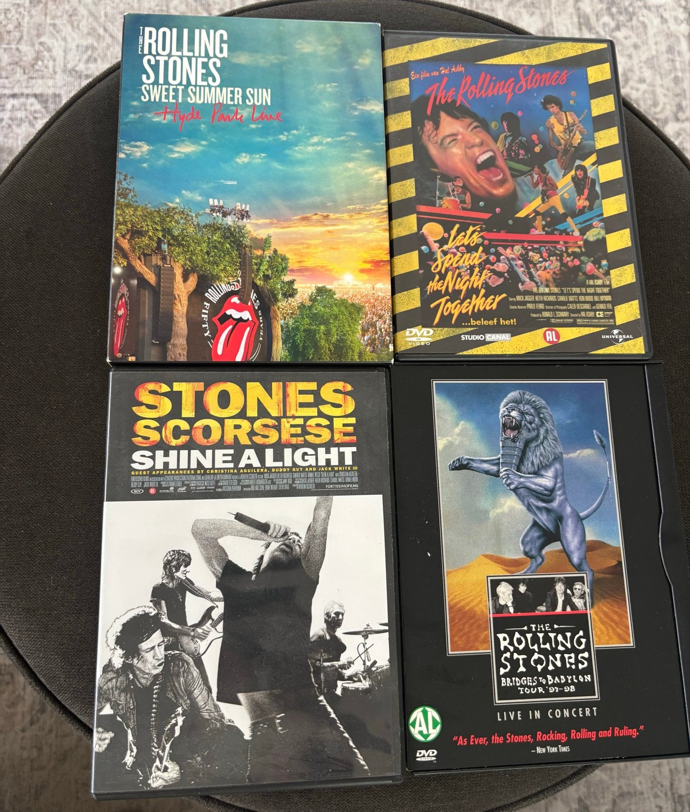 The Rolling Stones DVD Collectie - 4 Concertfilms, Engels, Alle leeftijden, Nederlands, Ophalen of Verzenden