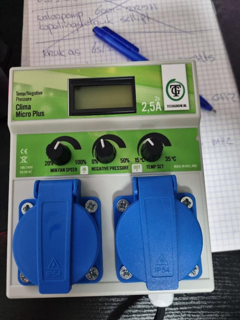 kweektent fan klimaat controller, Hobby en Vrije tijd, Overige Hobby en Vrije tijd, Ophalen of Verzenden, Zo goed als nieuw