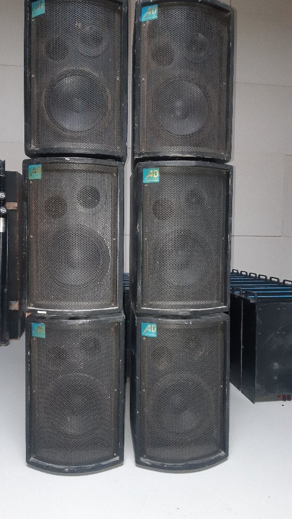 6 stuks Audience Delight AD Impuls Model 1, Ophalen, Gebruikt, Audio
