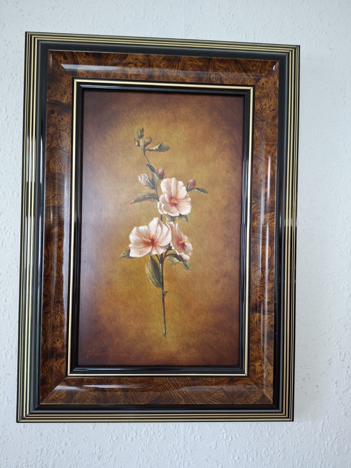 Olieverfschilderij Bloemstilleven. Johannes Eerdmans., Antiek en Kunst, Ophalen of Verzenden