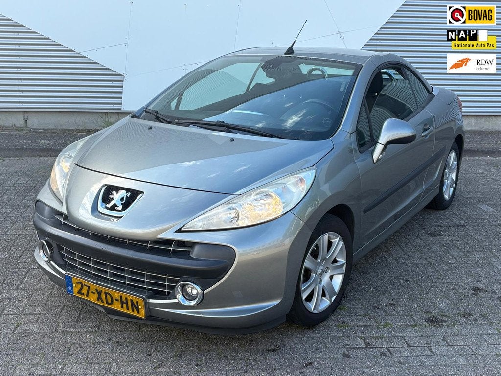 Peugeot 207 CC 1.6 VTi Première | Nieuwe APK | Airco | NAP, Auto's, 15 km/l, Gebruikt, 4 cilinders, Cabriolet