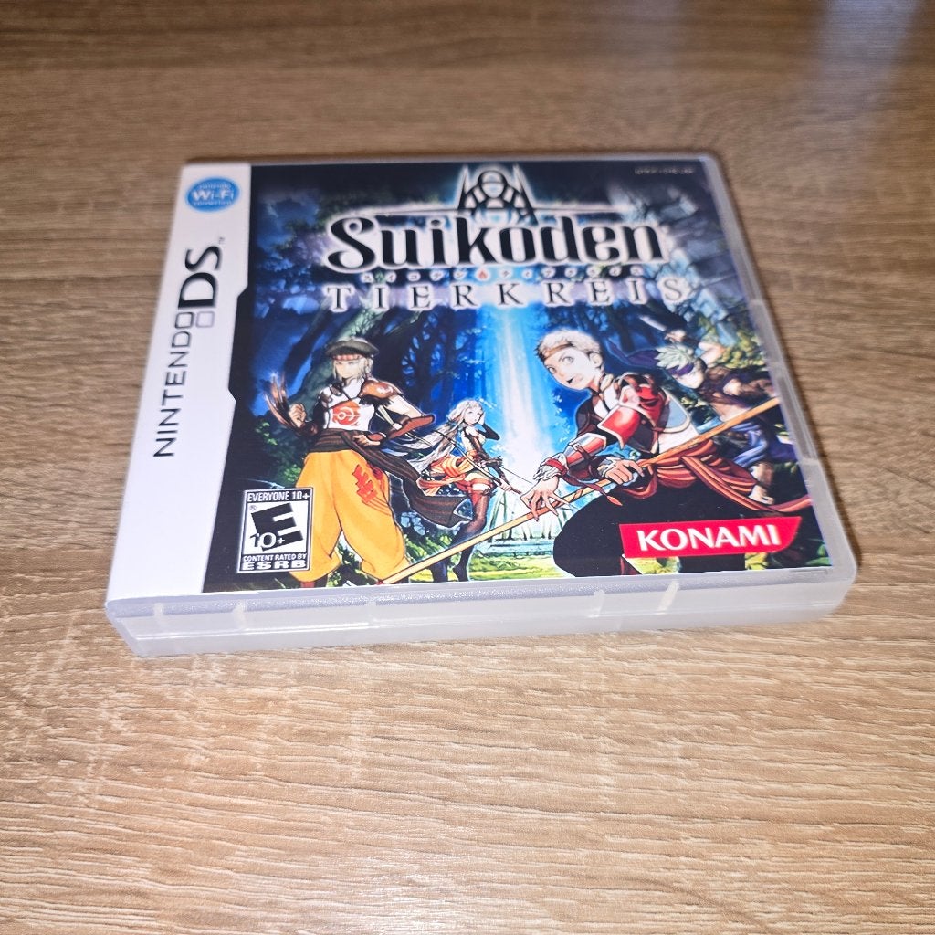 Suikoden Tierkreis DS Game Case, Spelcomputers en Games, 1 speler, Verzenden, Zo goed als nieuw, Vanaf 3 jaar