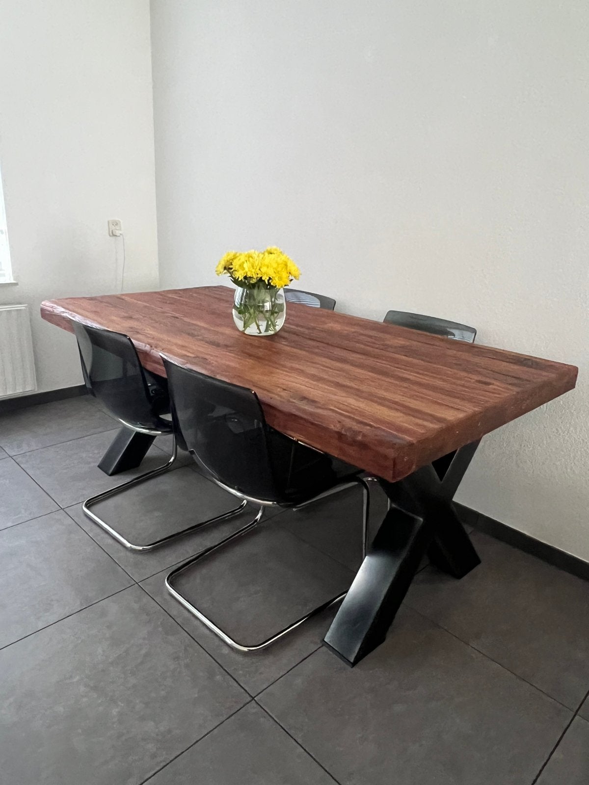Salon tafel, 200 cm of meer, Zo goed als nieuw, Rechthoekig, 50 tot 100 cm