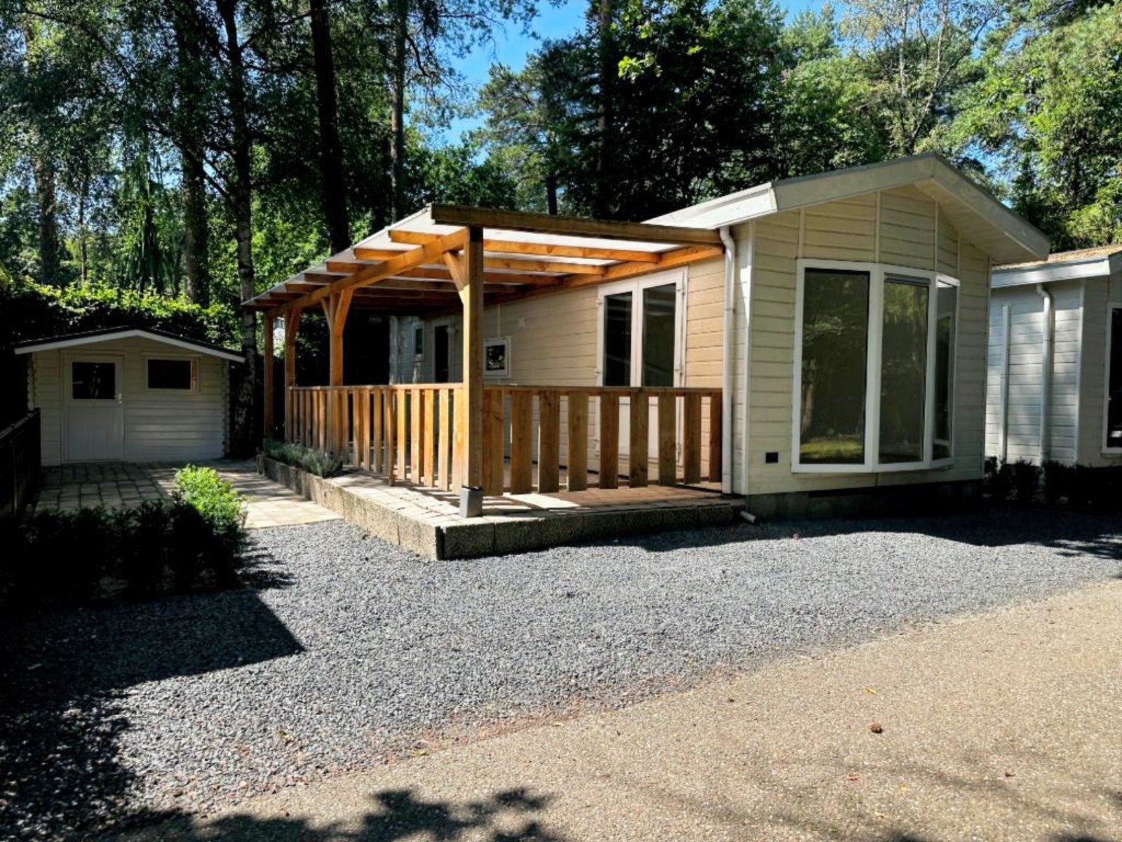 CHALET te koop Veluwe Doornspijk Dennenrhode Gerenoveerd Bos, 40 m², Chalet, Gelderland, 2 slaapkamers