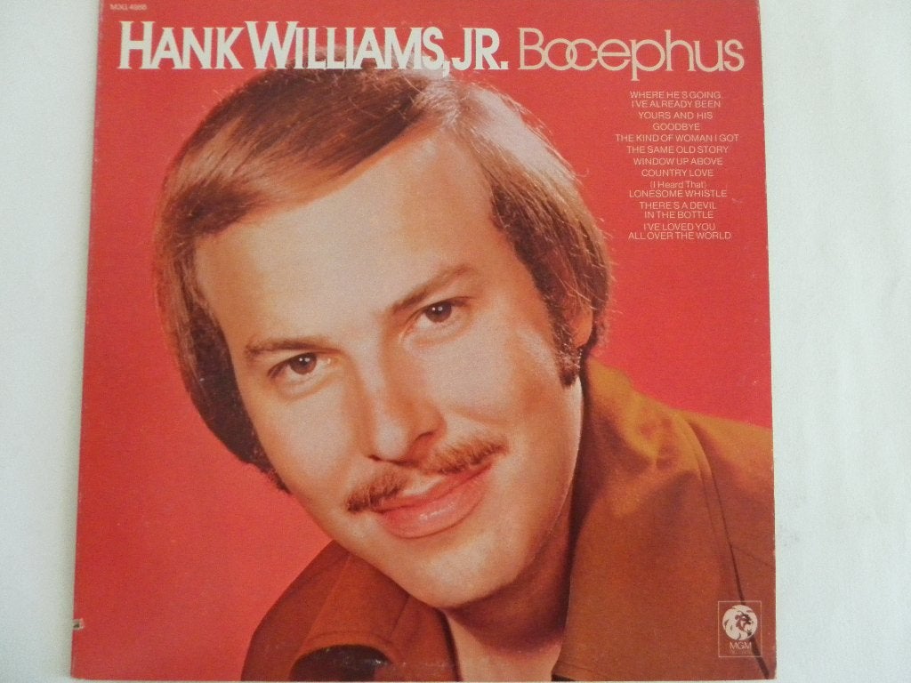 LP Hank Williams, Jr. - Bocephus, LP, Gebruikt, Originele persing, Ophalen of Verzenden