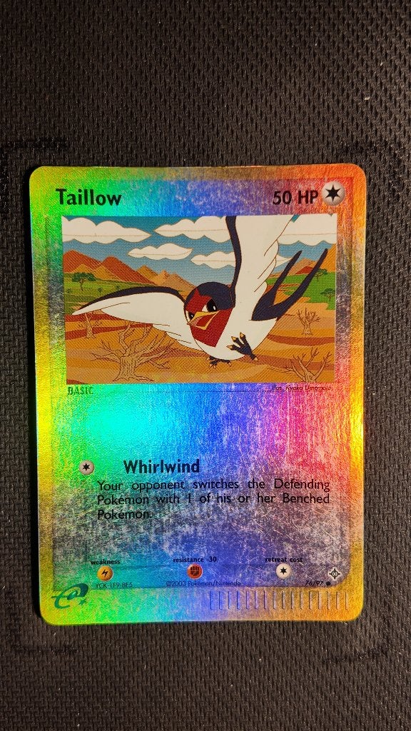 Taillow 76 Dragon | Pokemon kaart, Ophalen, Zo goed als nieuw, Losse kaart, Foil