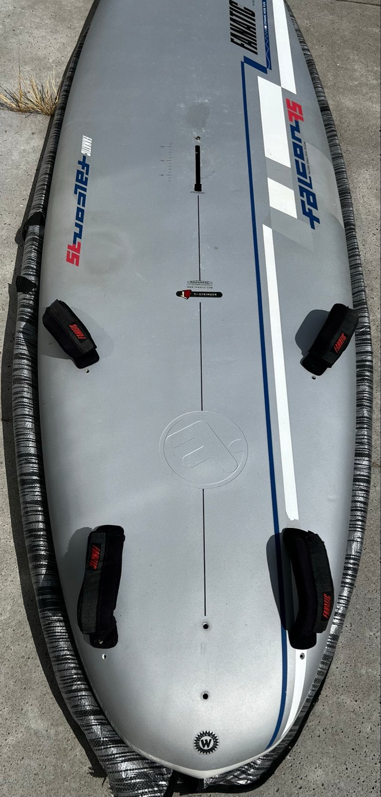 Fanatic Falcon 75 Windsurfboard - Zo goed als nieuw, Watersport en Boten, Windsurfen, Met voetbanden, Minder dan 250 cm, Fanatic
