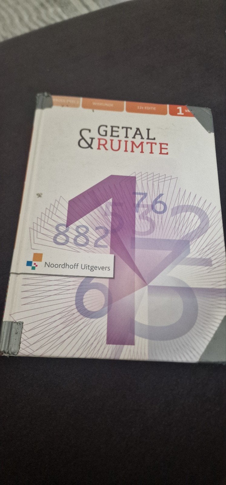 Getal & Ruimte Wiskunde 12e editie 1 vmbohavk, Boeken, Studieboeken en Cursussen, Noordhoff Uitgevers, Beta, LBO, Ophalen