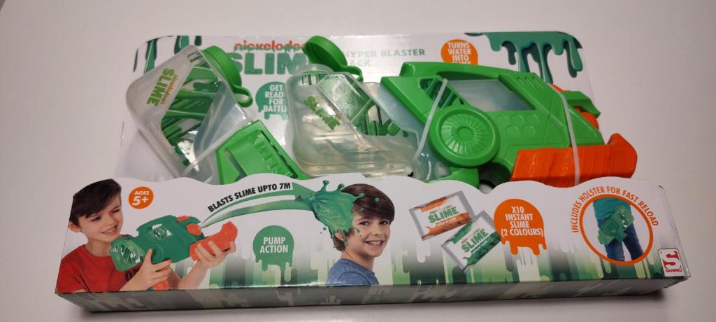 Nickelodeon slime hyper blaster, Ophalen of Verzenden, Nieuw