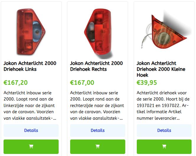 Knaus achterlicht div. Modellen hier te koop voor KNAUS, Ophalen of Verzenden, Nieuw