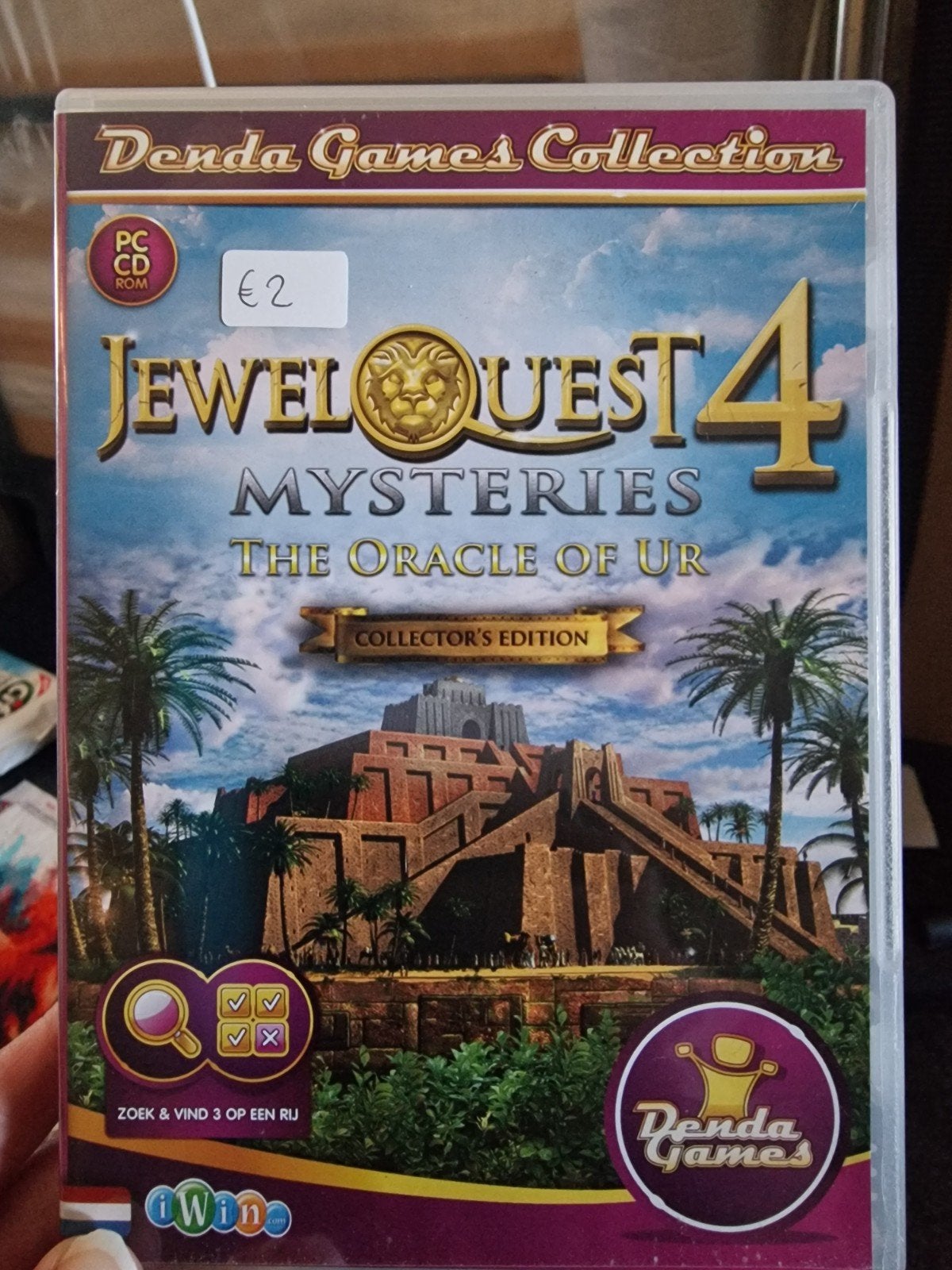 Jewel Quest 4: Mysteries The Oracle of Ur PC CD-ROM, Puzzel en Educatief, Gebruikt, 1 speler, Ophalen of Verzenden