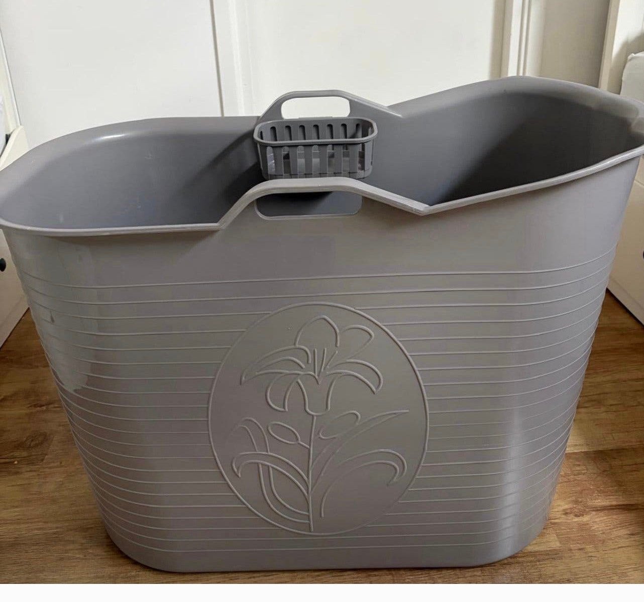 plastic bad grijs,, Ophalen of Verzenden, Zo goed als nieuw, Kunststof