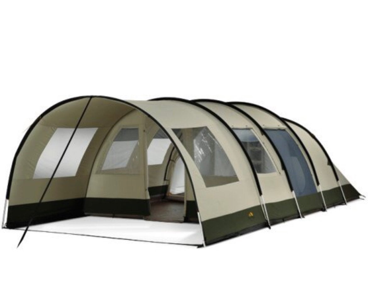 Safarica TC 6 petsonen, Caravans en Kamperen, Tenten, Ophalen, Zo goed als nieuw, Tot en met 4