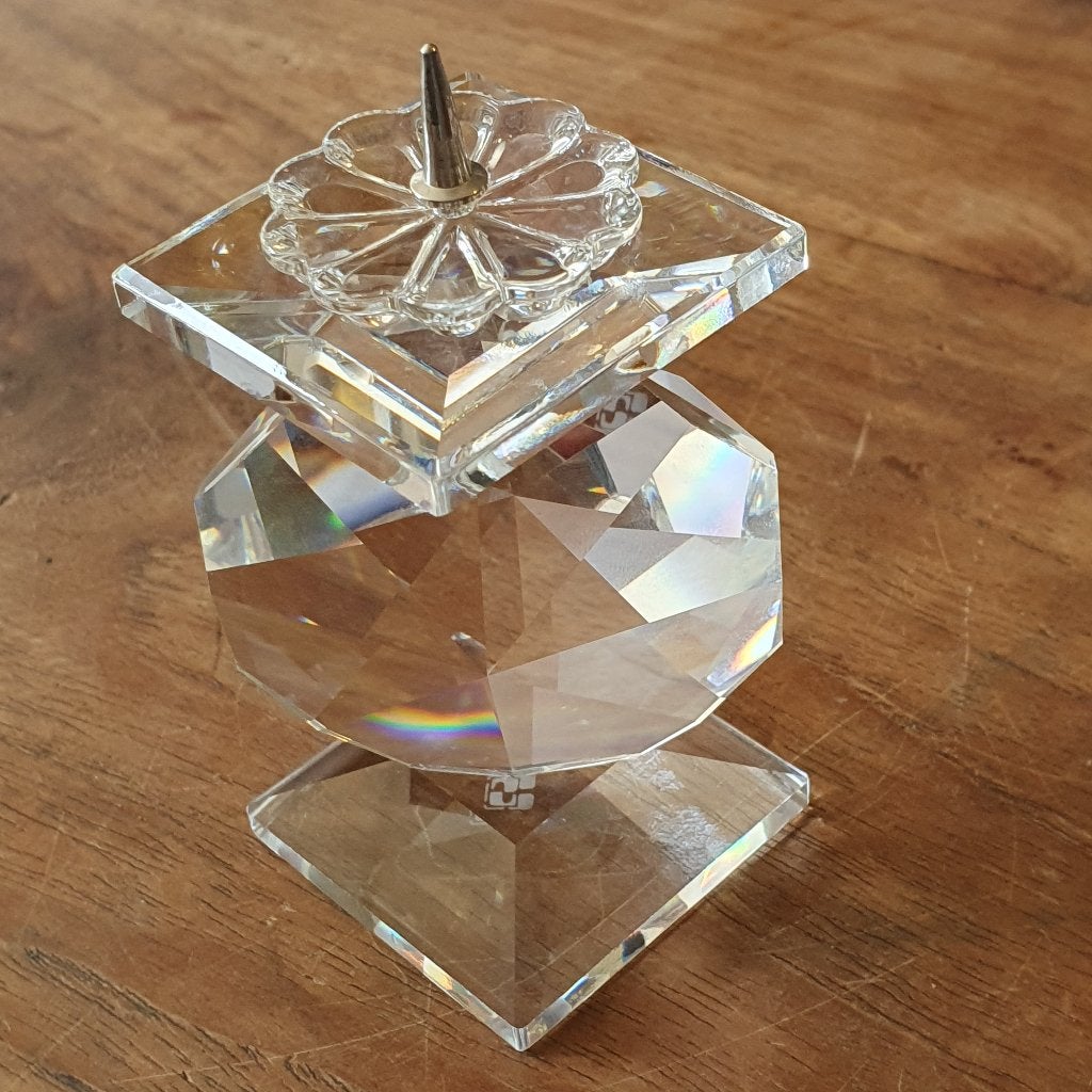 Swarovski kandelaars 114, Verzamelen, Swarovski, Ophalen, Zo goed als nieuw, Figuurtje