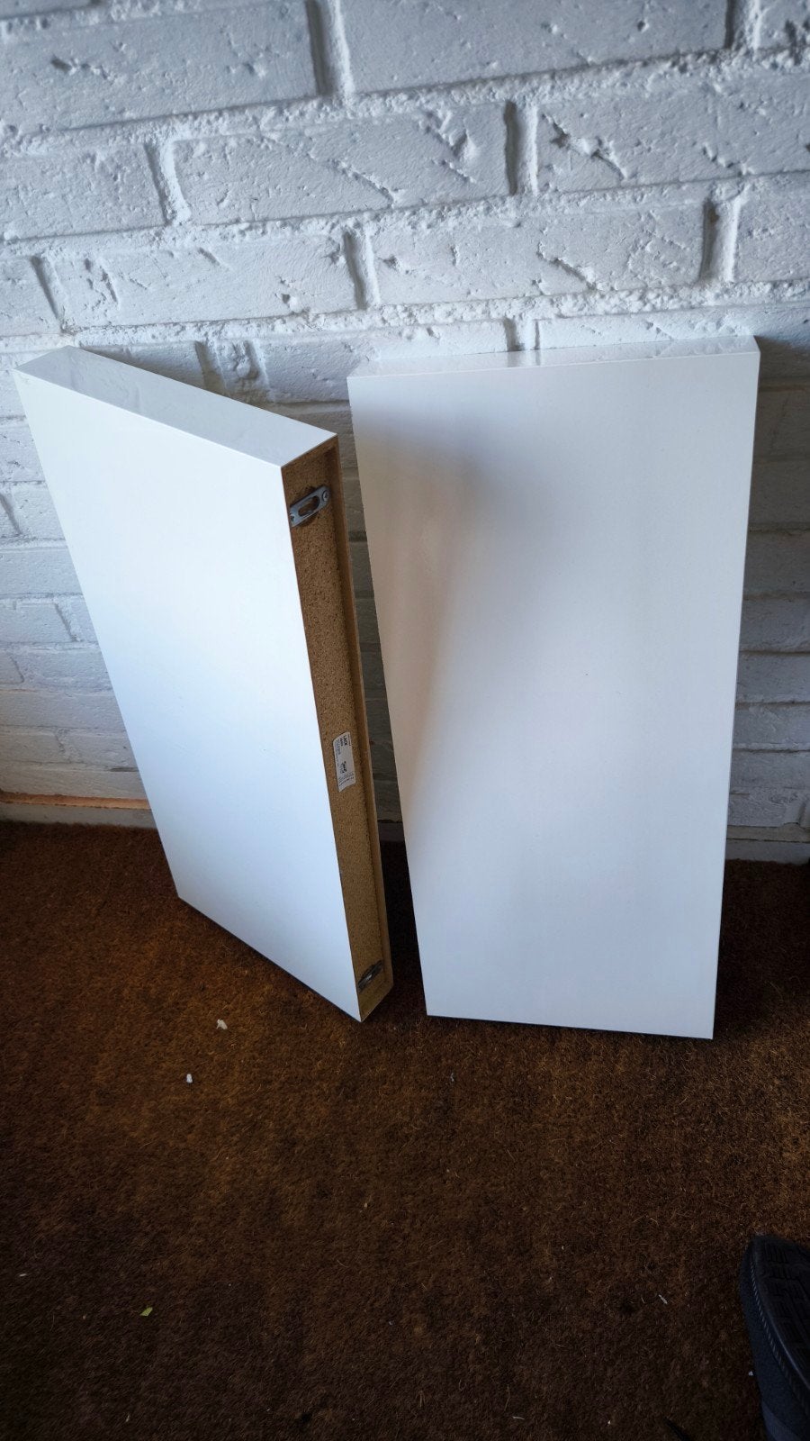 Ikea lack 2 planken wit super staat 59 cm lang, Ophalen, Zo goed als nieuw