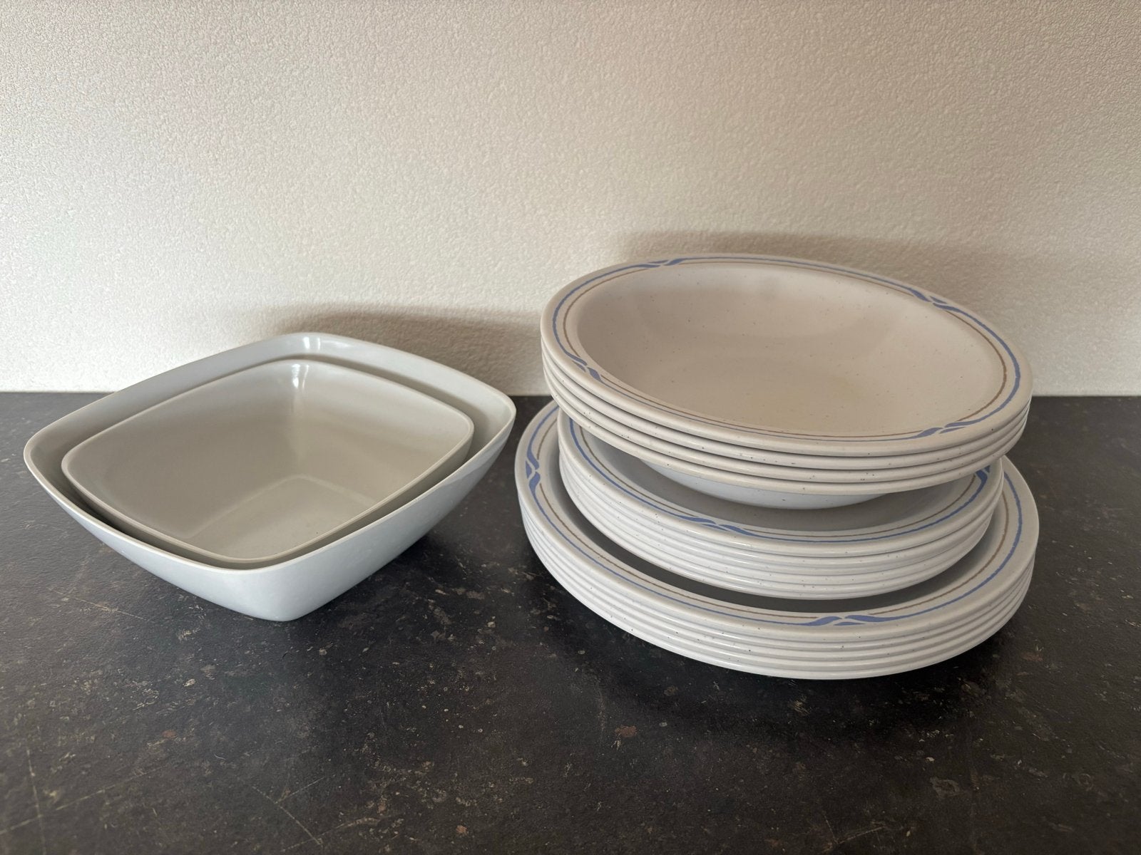 WACA Melamine Servies - Borden en schalen, Ophalen of Verzenden, Zo goed als nieuw