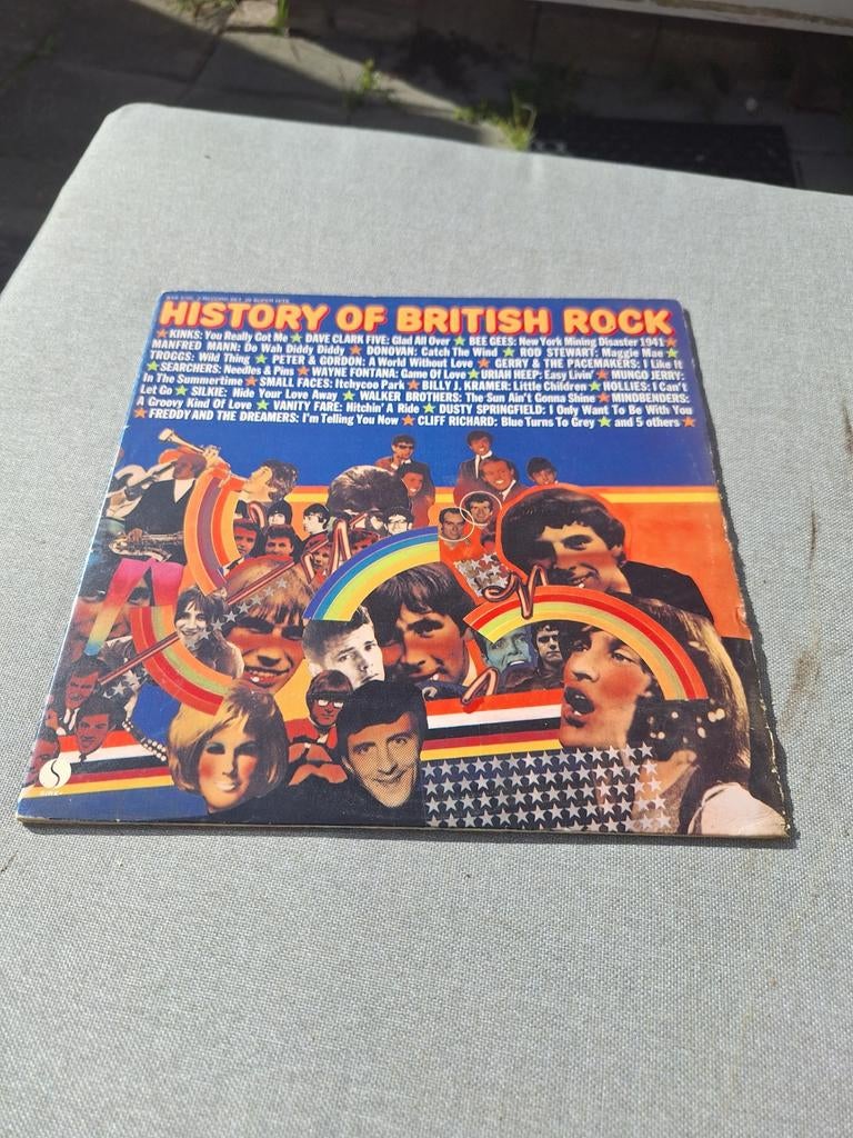 History of British Rock 2 LP - Diverse Artiesten, Gebruikt, Ophalen of Verzenden, Complilatie, 12 inch