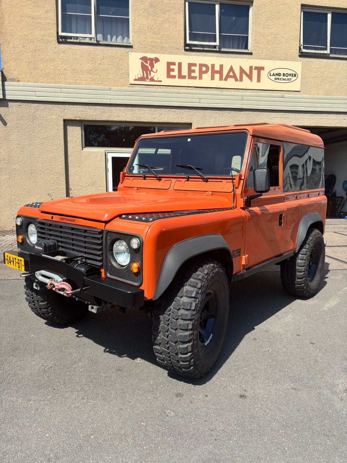 Land Rover 90 200tdi  gegalvaniseerd chassis en schutbord, Diesel, Geïmporteerd, Te koop, 108 pk