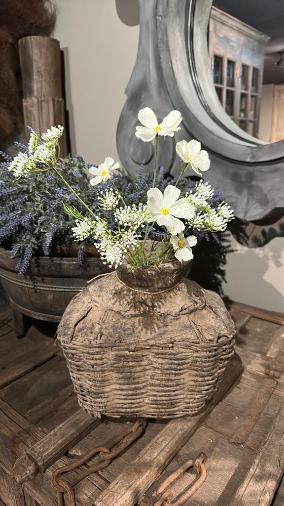 Leemmand met voorjaarsbloemen, Ophalen of Verzenden
