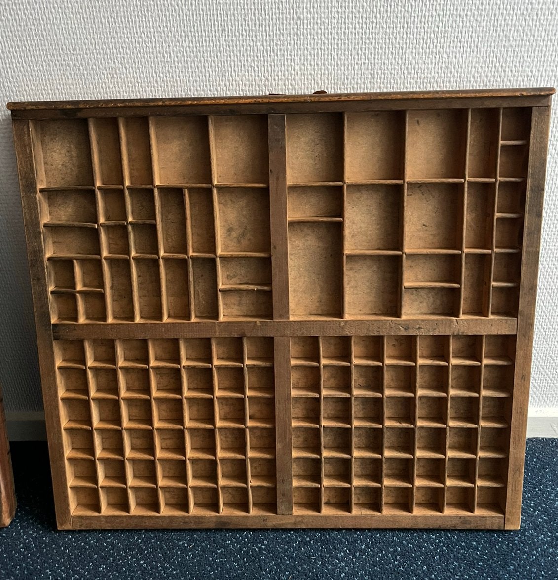 Uiterst ZELDZAME, antieke en originele Dubbele LETTERBAK, Antiek en Kunst, Antiek | Woonaccessoires, Ophalen