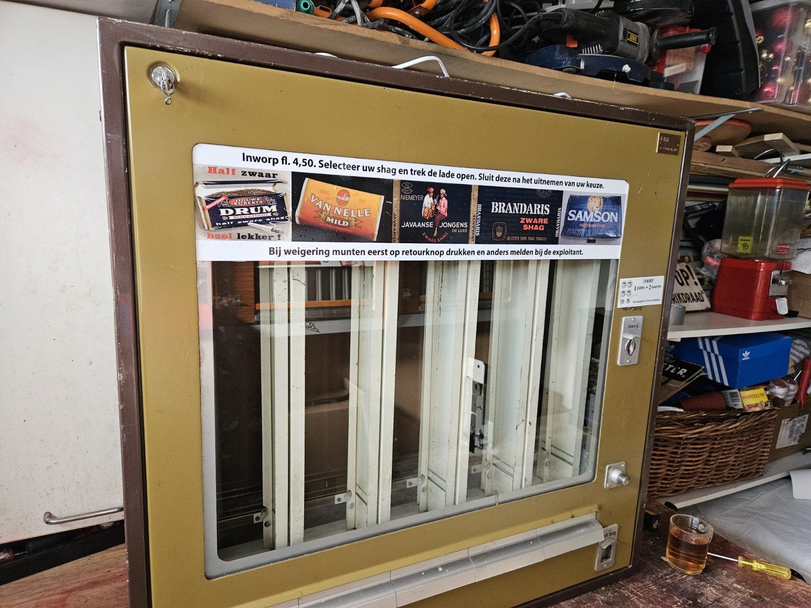 Sielaff & Co Shag automaat uit de jaren 70e/80e. Zeldzaam, Verzamelen, Automaten | Overige, Ophalen, Eu, Gebruikt, Eu