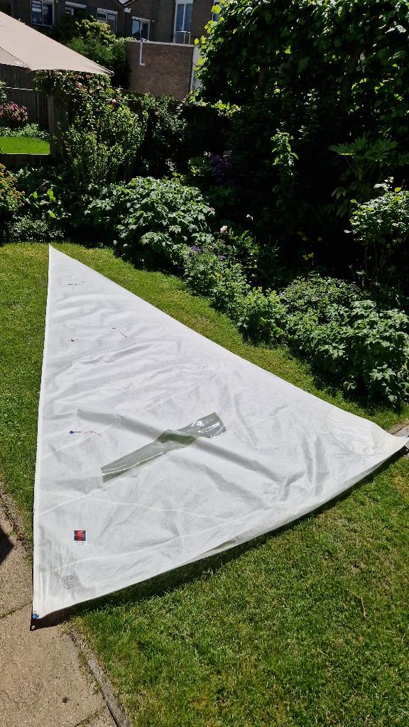 Genua voor Randmeer zeilboot, Ophalen, Gebruikt, Genua of Fok, Minder dan 15 m²