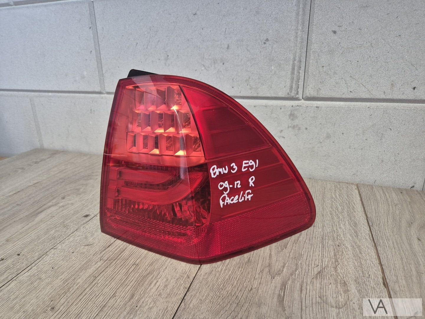 Achterlicht rechts voor BMW 3 serie E91 2008 - 2012 facelift, Gebruikt, -, -, Ophalen of Verzenden