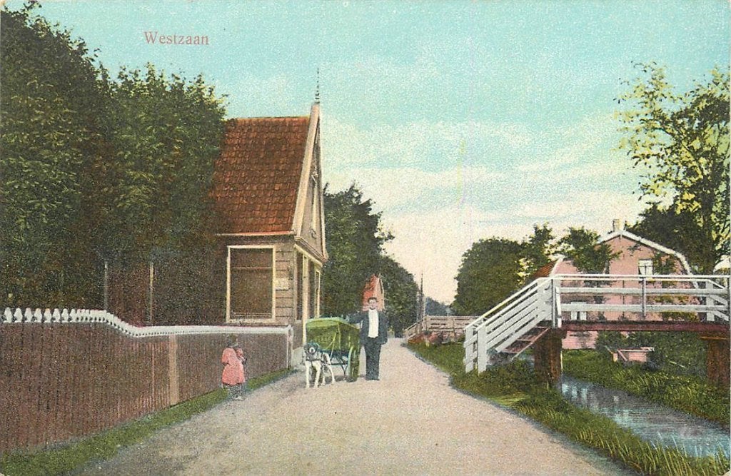 379-241-029 Westzaan, Verzenden, Voor 1920, Noord-Holland