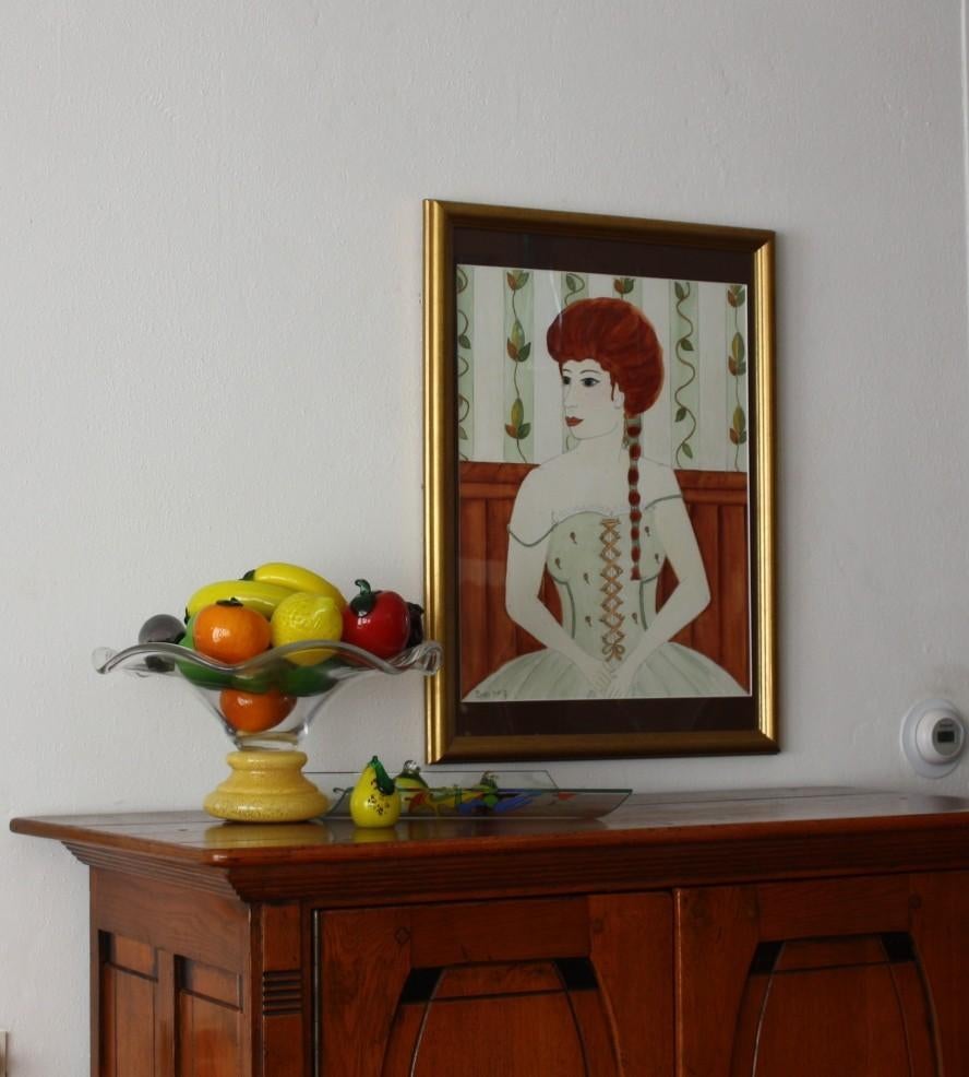 Schilderij Art Nouveau deco stijl
Bal, Antiek en Kunst, Ophalen