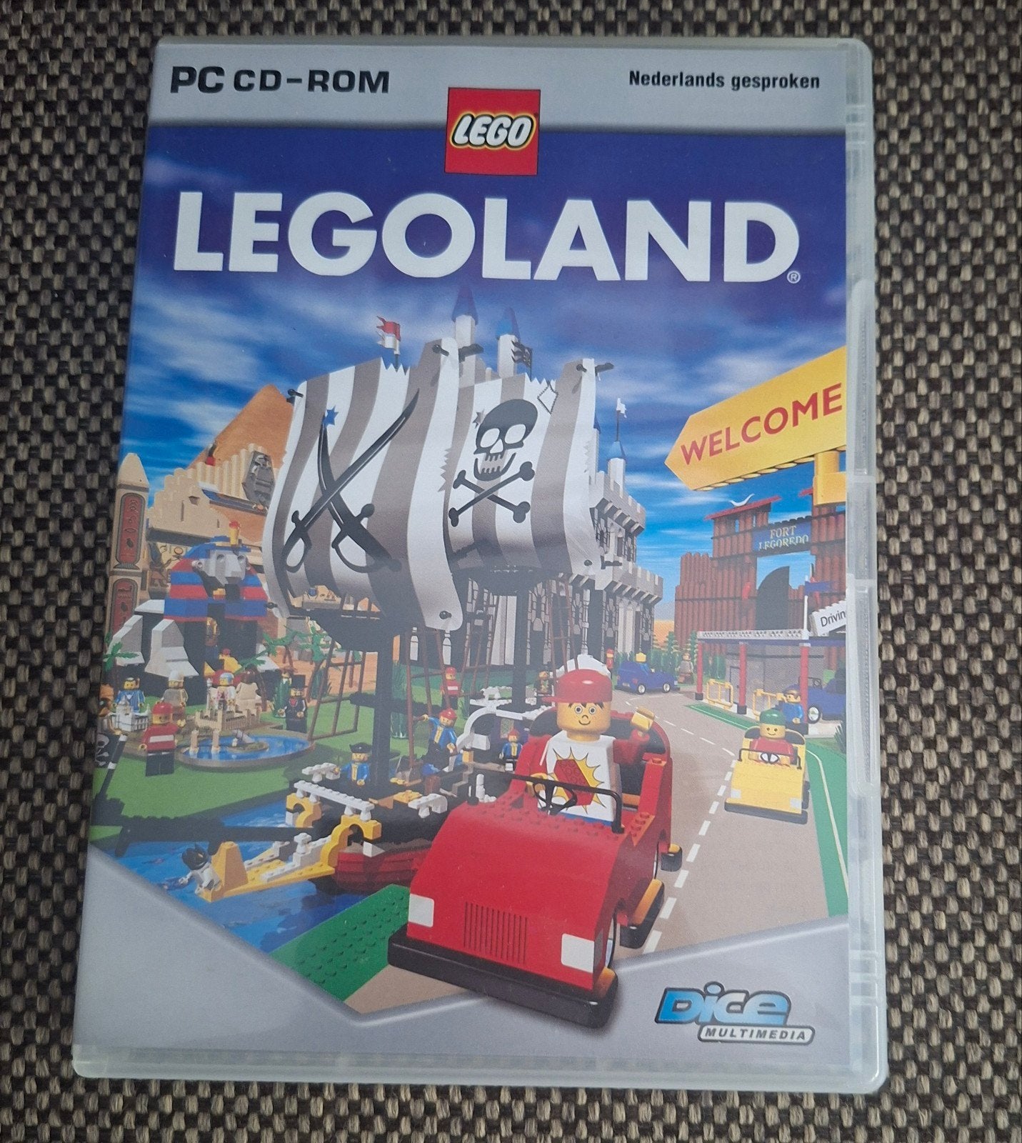 LEGO Legoland PC CD-ROM - Bouw je eigen pretpark!, Gebruikt, 1 speler, Ophalen of Verzenden, Vanaf 3 jaar