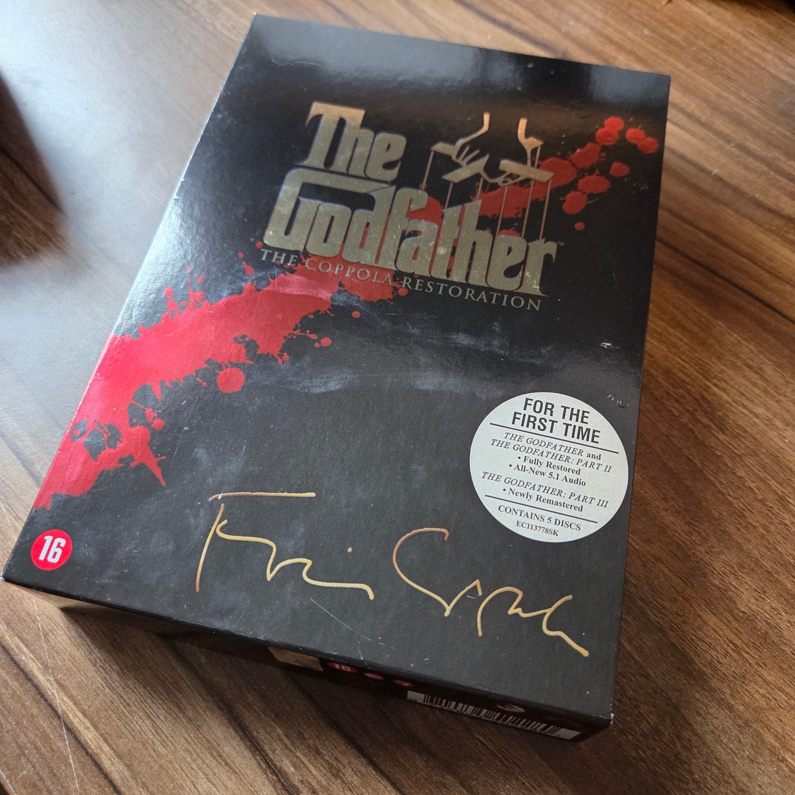 The Godfather Coppola Restoration - 5-disc, Engels, Vanaf 16 jaar, Nederlands, Ophalen of Verzenden
