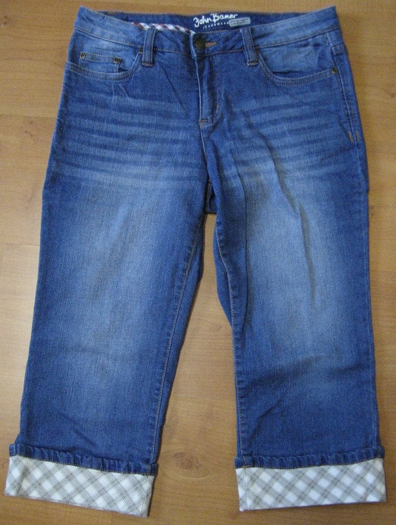 John Baner 3/4 stretch spijkerbroek maat 38/M, Blauw, John Baner, Ophalen of Verzenden, Zo goed als nieuw