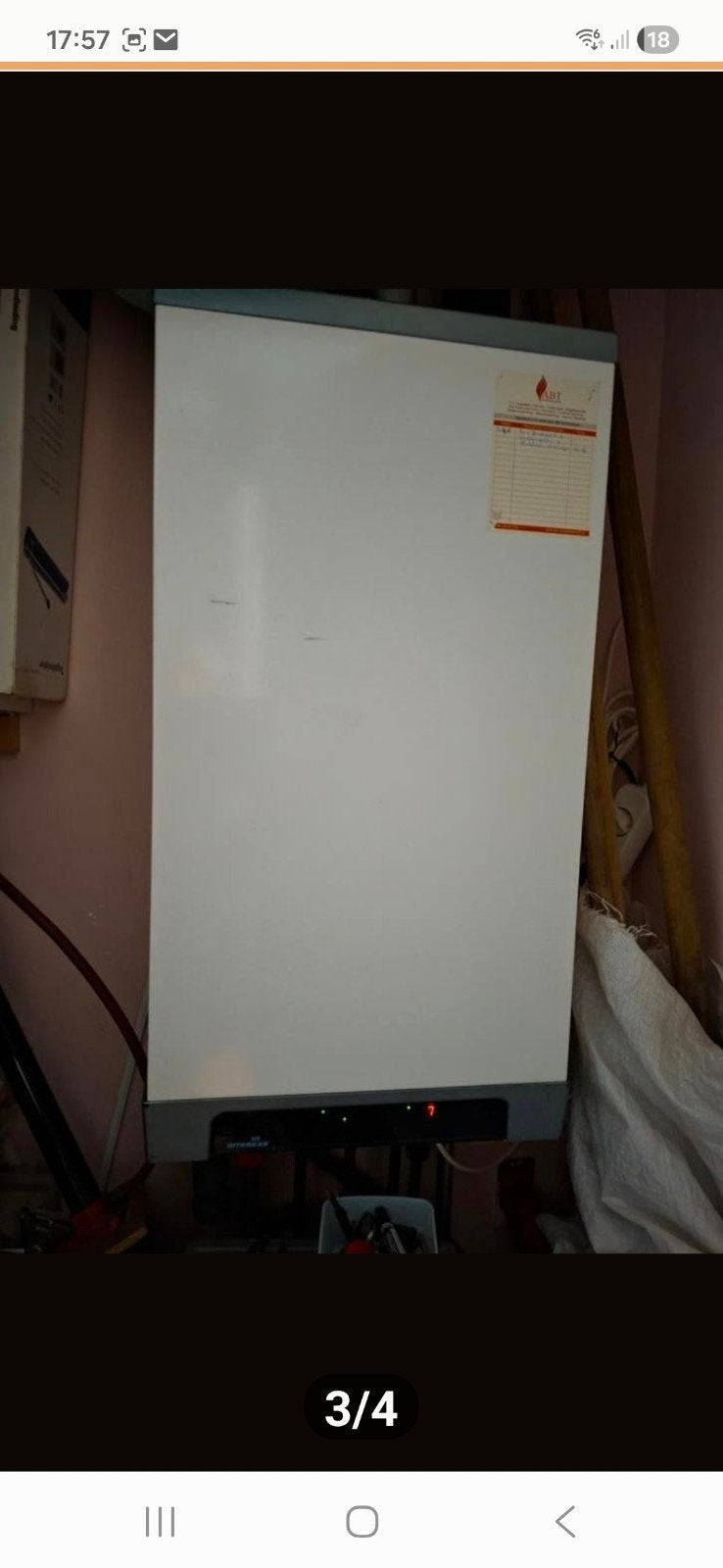 Intergas HRE 28/24 CV-ketel, 30 tot 80 cm, Gebruikt, Hoog rendement (Hr), Cv-ketel of Combi-ketel
