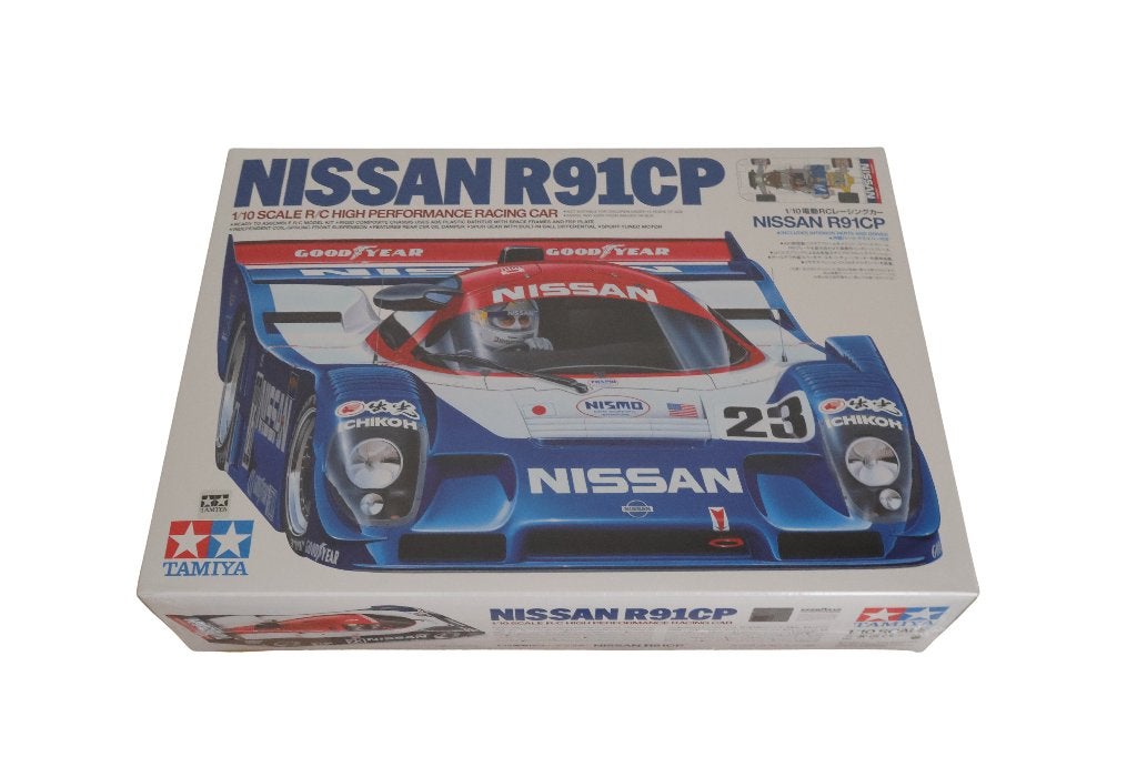 Tamiya Nissan R91CP 1/10 RC Modelbouwkit 47531, Hobby en Vrije tijd, Modelbouw | Radiografisch | Auto's, Elektro, Verzenden, Nieuw
