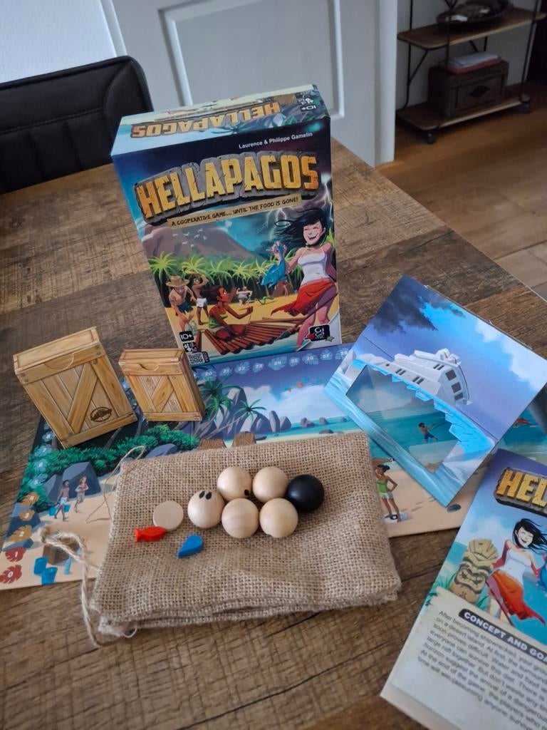Hellapagos basisspel, Ophalen of Verzenden, Zo goed als nieuw