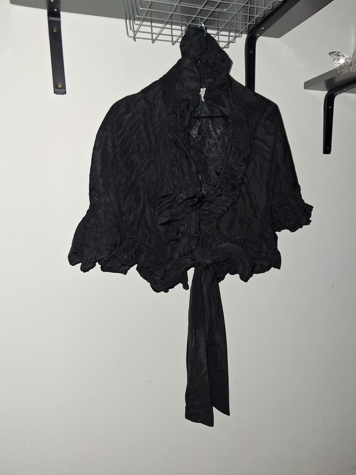 dames mantel van BANDOLERA maat 2. 5hale=4betale, Ophalen of Verzenden, Zo goed als nieuw, Zwart