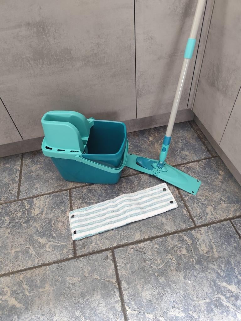 Leifheit Combi Clean Vloerwisser M Set - Dweilsysteem, Ophalen, Mop of Dweil