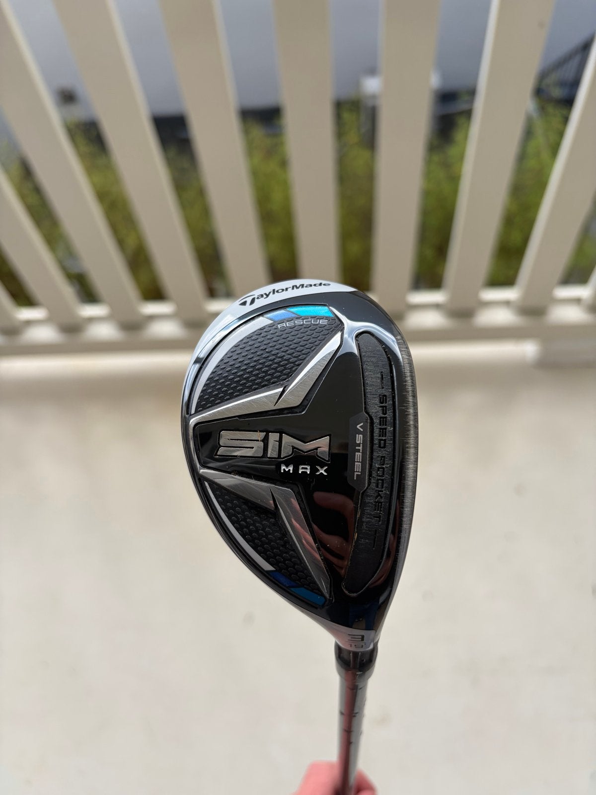 TaylorMade SIM Max Rescue Hybrid Golfclub met Ventus shaft, Ophalen, Zo goed als nieuw, Club, Overige merken