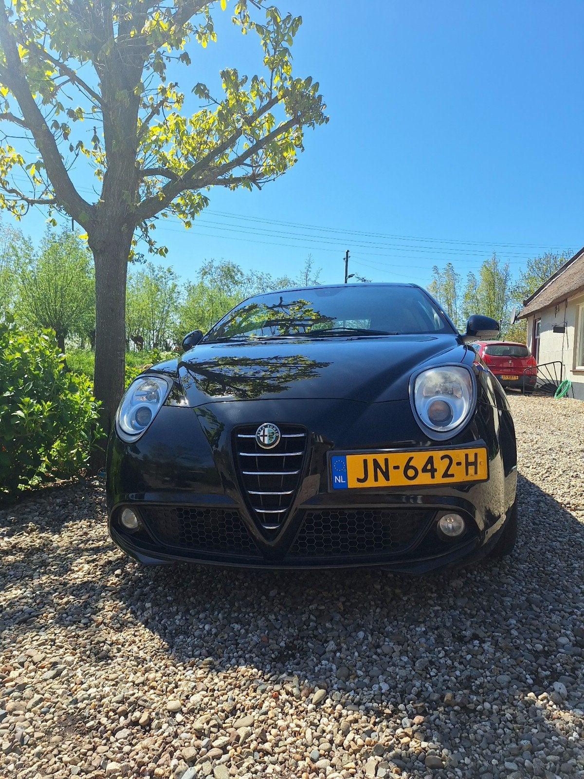 Alfa Romeo MiTo 1.4 16V 2013 Zwart, Auto's, Alfa Romeo, Voorwielaandrijving, 4 cilinders, 1055 kg, Handgeschakeld