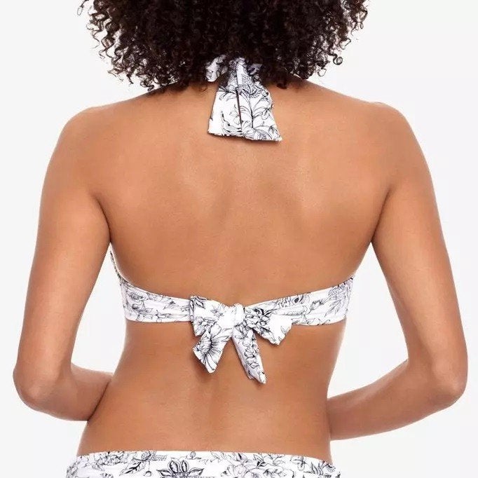 Lauren by Ralph Lauren Toile Floral bikini 44, Verzenden, Nieuw, Zwart, Bikini
