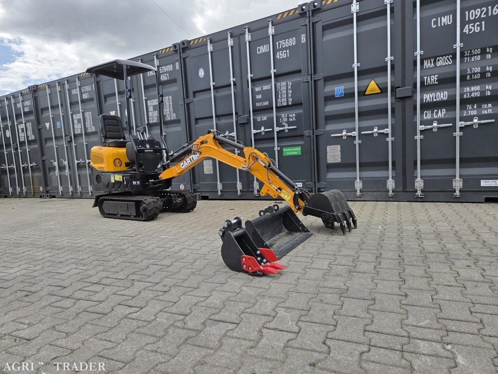 KINGWAY CARTER Minigraver | Nog 3 Stuks GRATIS LEVERING, Zakelijke goederen, Machines en Bouw | Kranen en Graafmachines, Verzenden