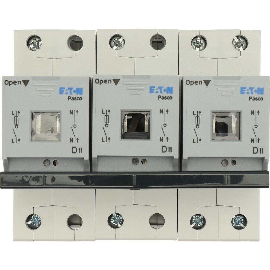 Pasco veilighedenlastscheider DII 3P+N, max.25A, Verzenden, Nieuw
