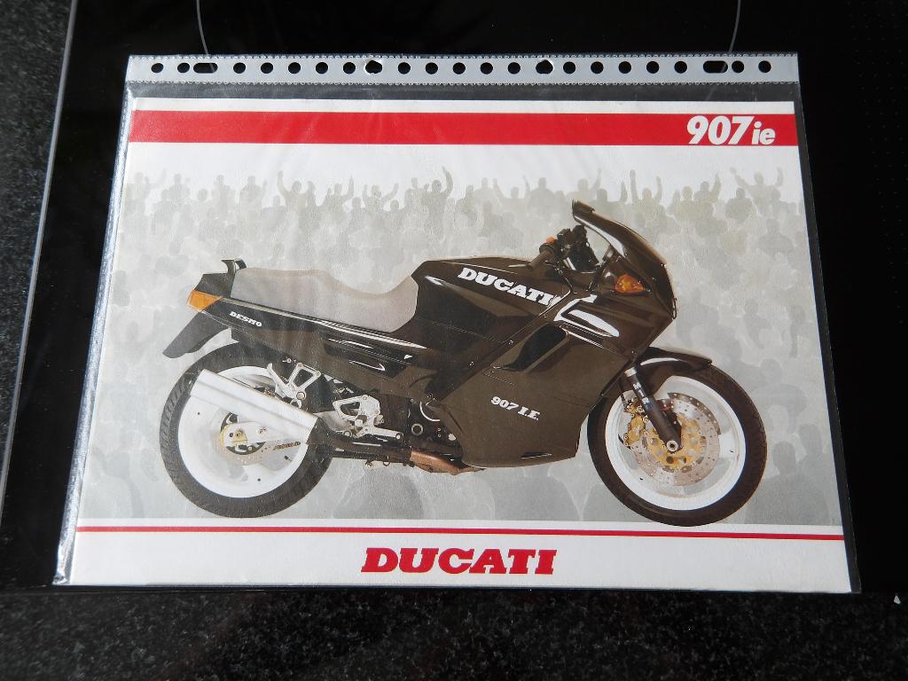 folder Ducati 907ie, Motoren, Verzenden, Ducati